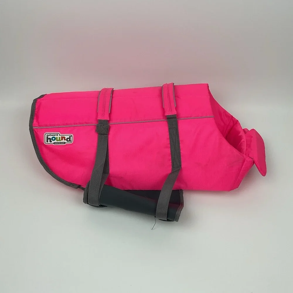 Outward‎ Hound Dog Life Jacket Pink XL Safety Vest Swim Float Pet Water Gear